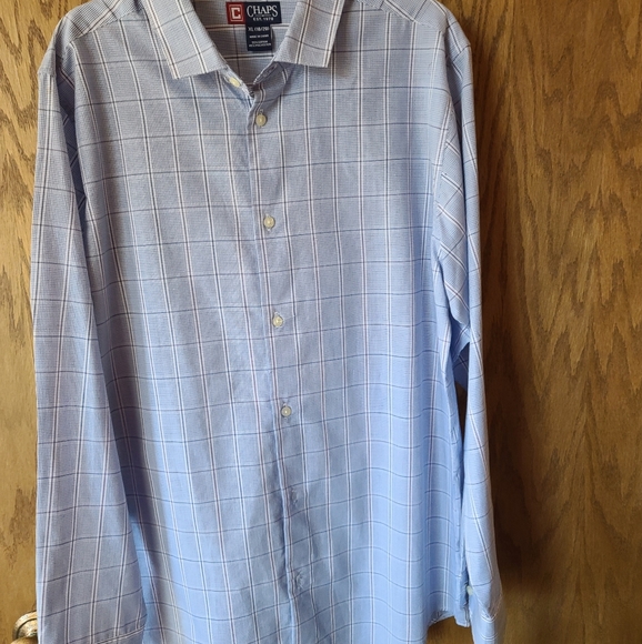 CHAPS long sleeved button-down shirt NWT, size boys XL (18/20) - Picture 2 of 8